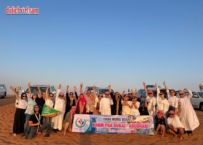 Tour Dubai 5N4Đ: Từ HCM - Dubai - Abu Dhabi, Bay Emirates Airlines 5* + KS 5*