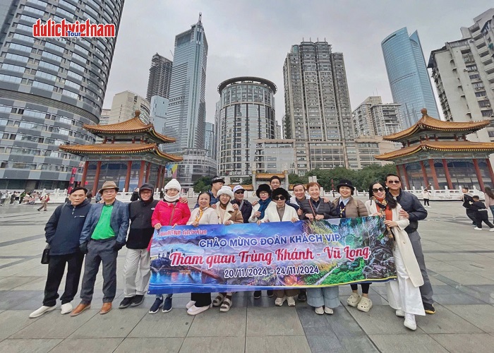 Tour Trung Quốc 5N5Đ: Từ HCM - Trùng Khánh - Vũ Long, Bay Air China + KS 4*, Hành trình NO SHOPPING