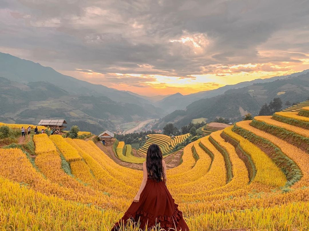 Mù Cang Chải nổi tiếng với những thửa ruộng bậc thang tuyệt đẹp, được UNESCO công nhận là di sản văn hóa thế giới