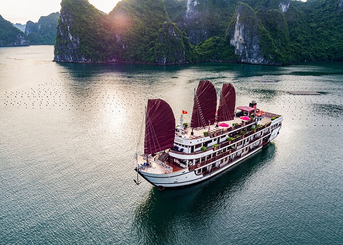 Tour du thuyền 5* Alisa Premier 2N1Đ ngủ đêm trên Vịnh Hạ Long