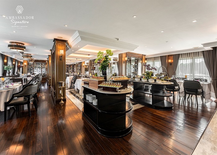 Tour du thuyền 5* Ambassador Signature 2N1Đ ngủ đêm trên Vịnh Hạ Long