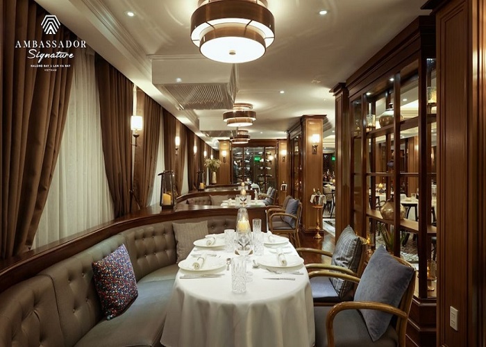 Tour du thuyền 5* Ambassador Signature 2N1Đ ngủ đêm trên Vịnh Hạ Long