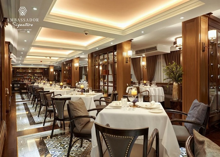 Tour du thuyền 5* Ambassador Signature 2N1Đ ngủ đêm trên Vịnh Hạ Long