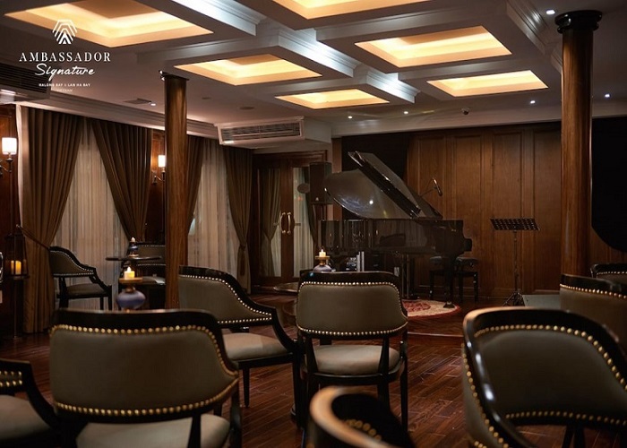 Tour du thuyền 5* Ambassador Signature 2N1Đ ngủ đêm trên Vịnh Hạ Long