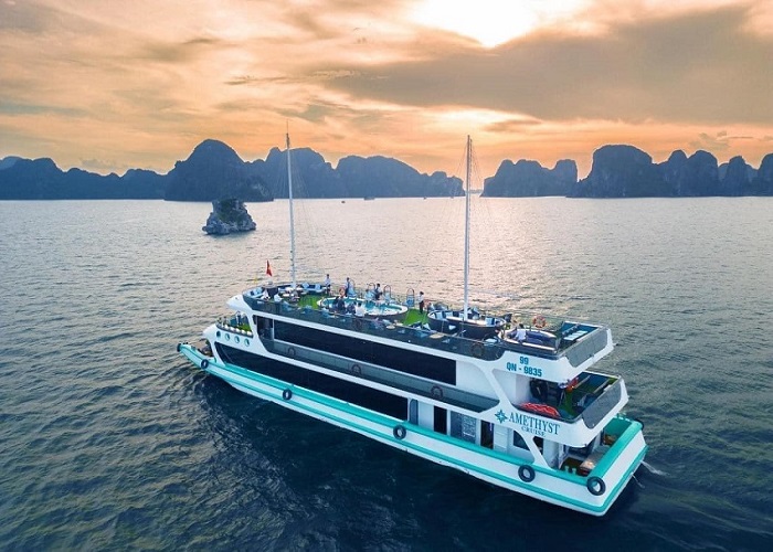 Du thuyền 5* Amethyst 1 Ngày thăm Vịnh Hạ Long