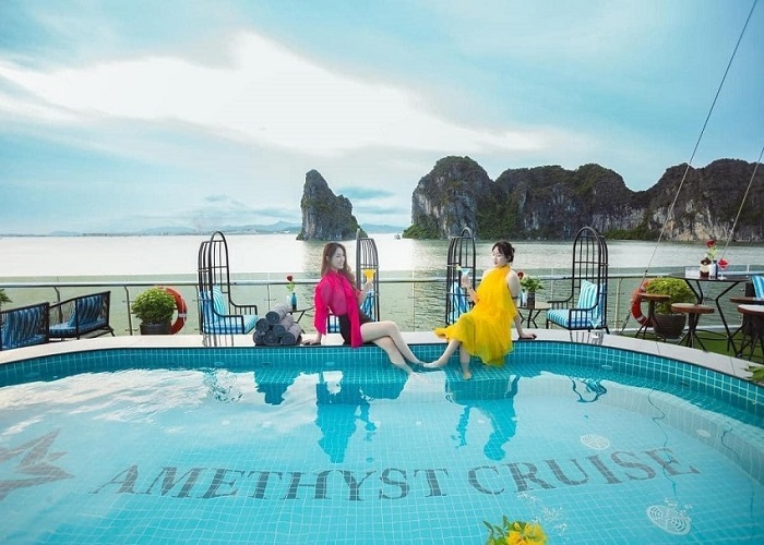 Du thuyền 5* Amethyst 1 Ngày thăm Vịnh Hạ Long