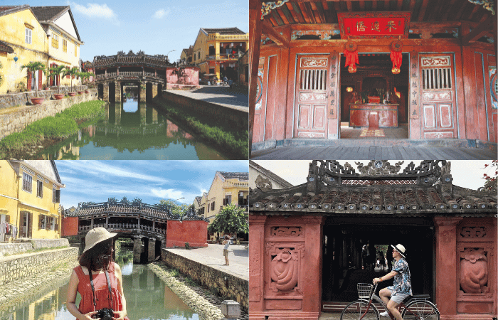 Cây cầu gỗ biểu tượng tài Hội An trong tour đà nẵng hội an huế 4 ngày 3 đêm