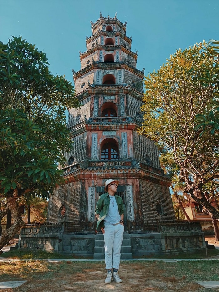 Viếng thăm chùa Thiên Mụ 