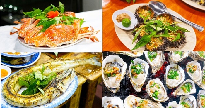Thưởng thức đặc sản Nam Du trong Tour đảo Nam Du 2 ngày 2 đêm