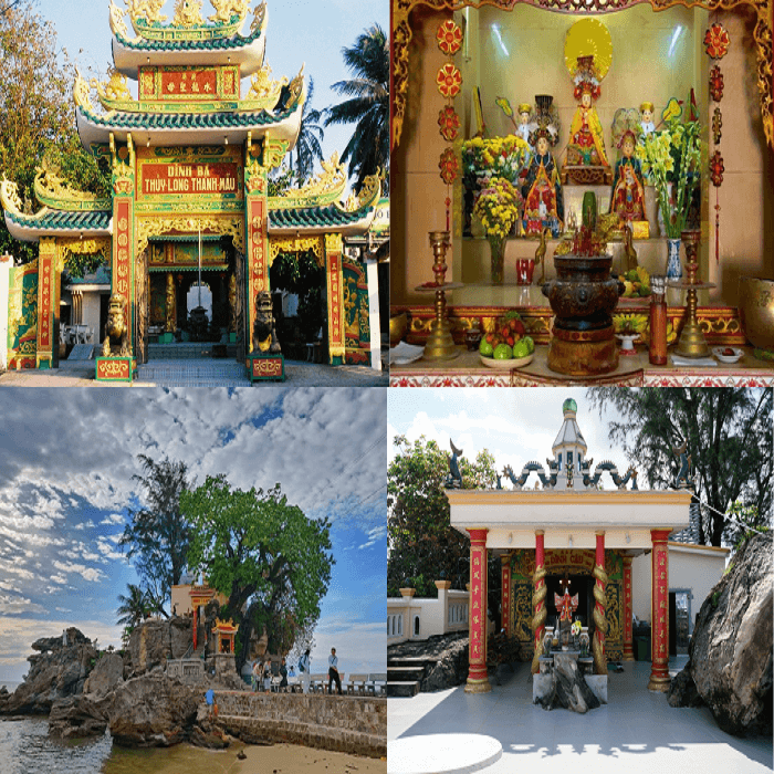 Dinh Bà, Dinh Cậu là hai điểm đến tâm linh thu hút trong tour câu cá lặn ngắm san hô Phú Quốc