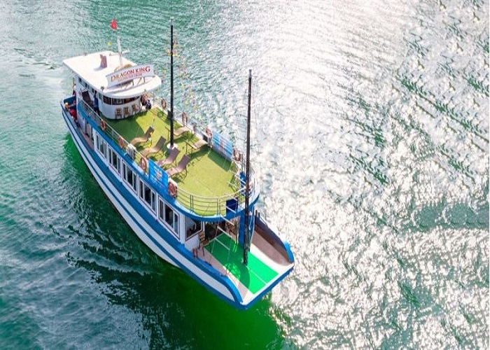 Tour du thuyền 5* Dragon King 1N thăm Vịnh Hạ Long