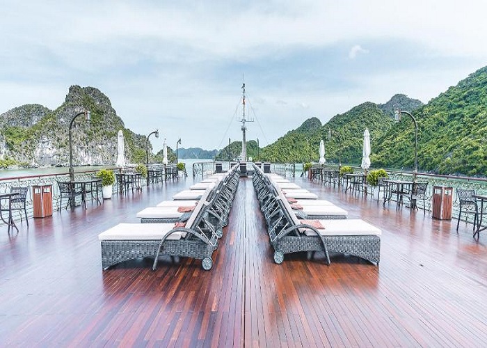 Tour du thuyền 5* Indochine 2N1Đ ngủ đêm trên Vịnh Hạ Long