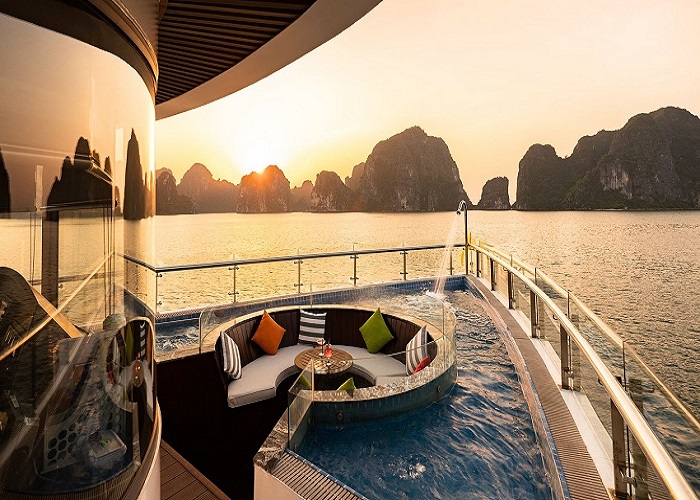 Du thuyền 5* Jade Sails 1 Ngày thăm Vịnh Hạ Long