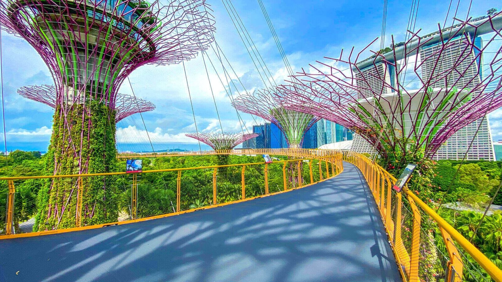 Gardens by the Bay là một trong những kỳ quan kiến trúc xanh nổi tiếng thế giới