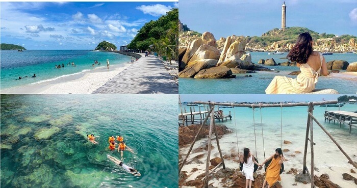 Ngày 2 Tour đảo Nam Du 2 ngày 2 đêm, du khách thăm hòn mấu, hòn hai bờ đập