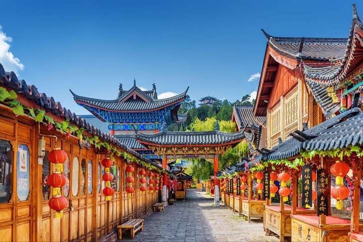 Du Lịch Trung Quốc: Hà Nội - Cát Bi - Lệ Giang - Shangrila 5 Ngày Bay Lucky Airlines