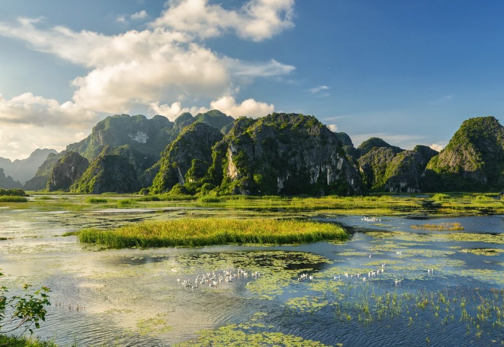 Đầm Vân Long - chốn bồng lai giữa lòng Ninh Bình