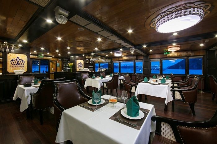 Tour du thuyền 4* La Regina Royal 2N1Đ ngủ đêm trên Vịnh Hạ Long