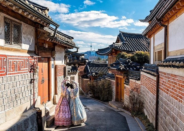 Làng dân tộc Bukchon Hanok