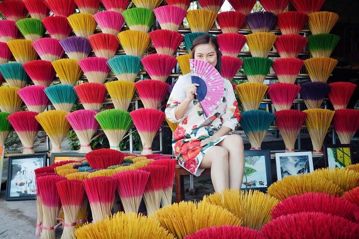 Sắc màu làng hương rực rỡ xứ Huế