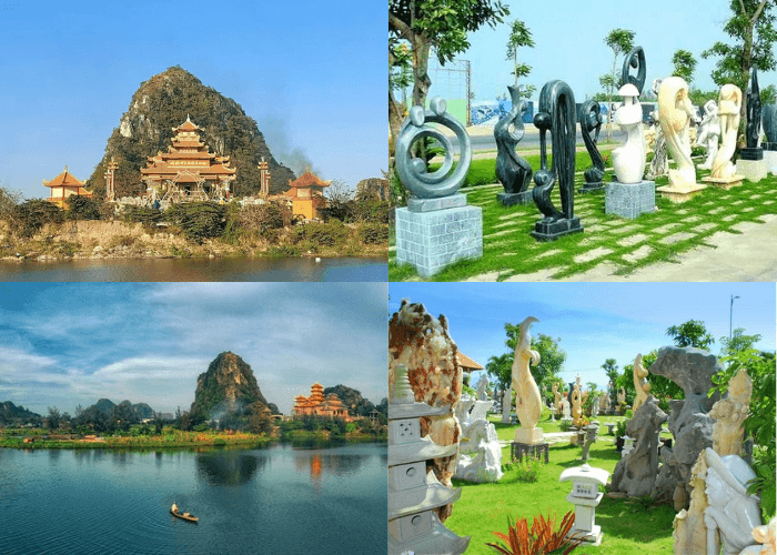 Tham quan àng nghề khắc đá trong Tour Hà Nội Đà Nẵng 4 ngày 3 đêm