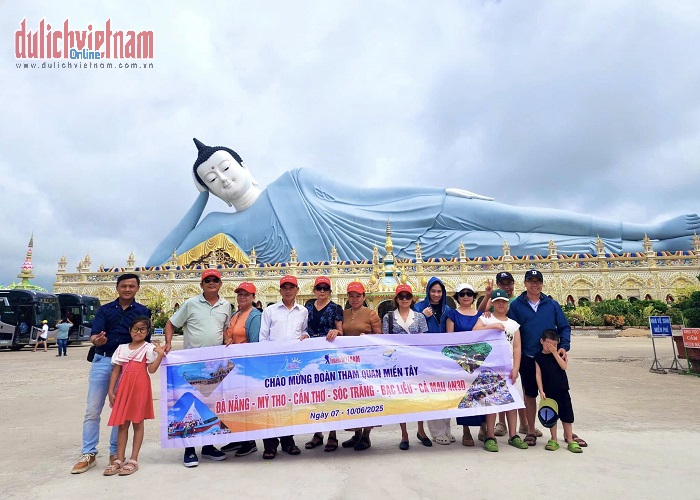 Tour miền Tây 4N3Đ: Từ Đà Nẵng - SB HCM - Mỹ Tho - Cần Thơ - Sóc Trăng - Bạc Liêu - Cà Mau - Đất Mũi - Cần Thơ - Đà Nẵng, Bay Vietjet Air + KS 3*