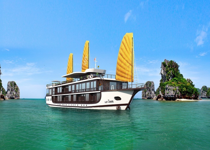 Tour du thuyền 5* Peony 2N1Đ ngủ đêm trên Vịnh Hạ Long