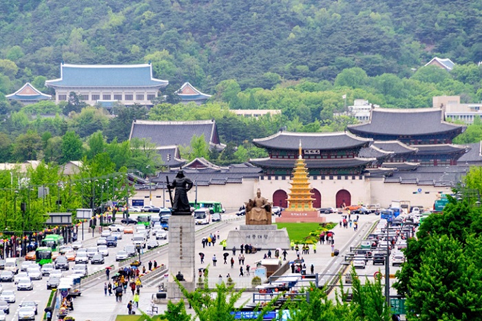 Quảng trường Gwanghwan Quảng trường Gwanghwan