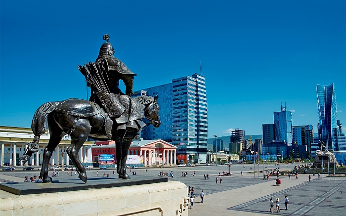 Quảng trường trung tâm Sukhbaatar