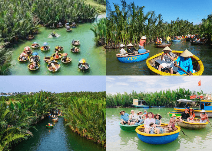 Tham quan rừng Dừa Bảy Mẫu Tour Hà Nội Đà Nẵng 3 ngày 2 đêm