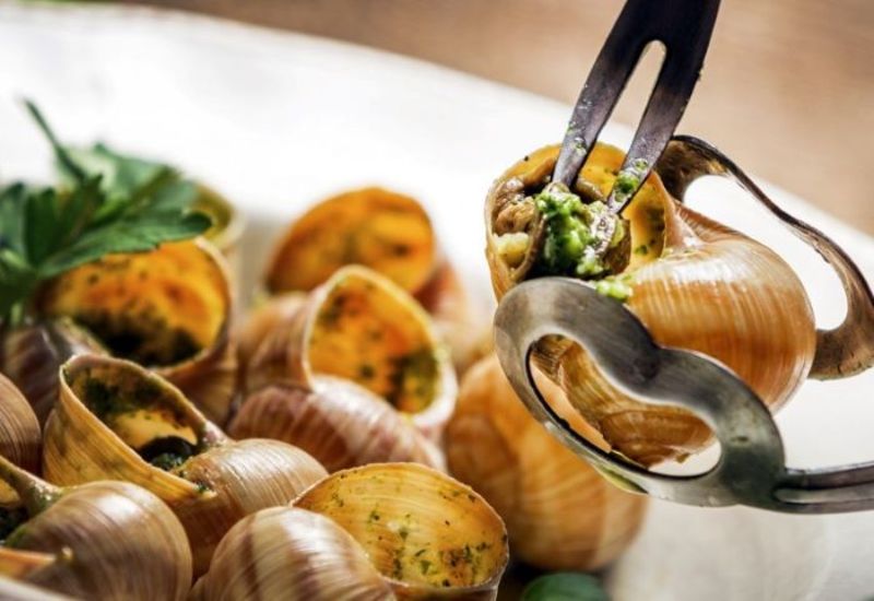 Escargot là đặc sản độc đáo trong ẩm thực Pháp 