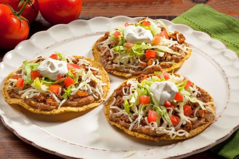 Món bánh ngô full topping độc đáo ở Mexico