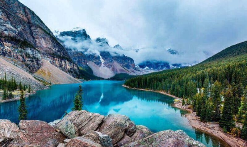 Phong cảnh hữu tình, thơ mộng ở vườn quốc gia Banff