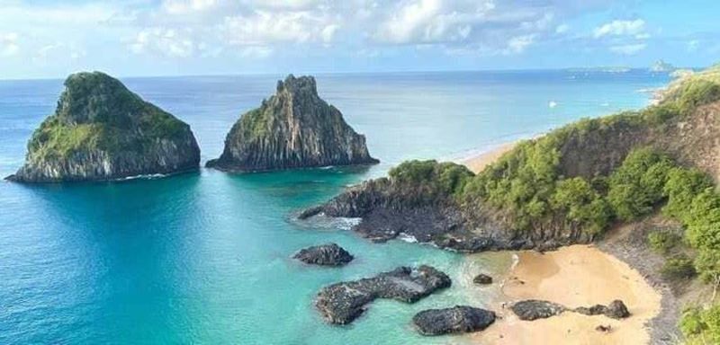 Cảnh đẹp hữu tình với vẻ bình yên trên quần đảo Fernando de Noronha