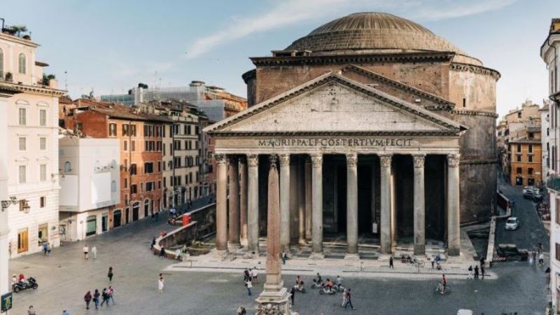 Kiến trúc bất biến suốt hàng ngàn năm của đền Pantheon
