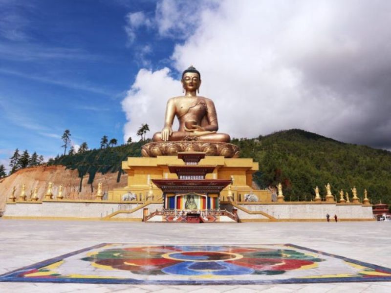 Tượng phật Dordenma cao tới 51,5m