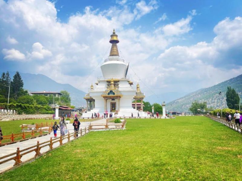 Thimphu Chorten là biểu tượng của thịnh vượng và nền hòa bình tại Bhutan