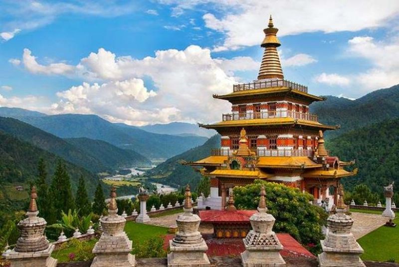 Kiến trúc tháp cổ ở Bhutan 