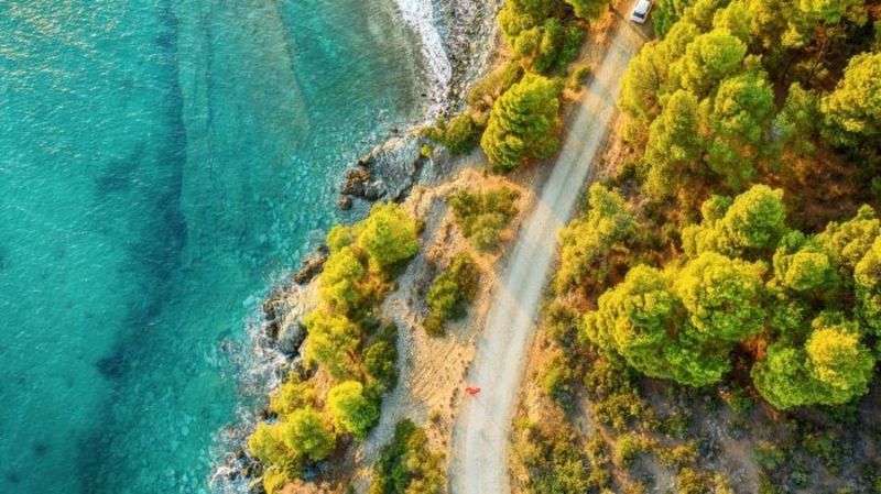 Cảnh đẹp làm say lòng người ở bán đảo Halkidiki 