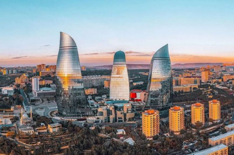 Thủ đô Baku mang nét đẹp hiện đại nhưng vẫn phảng phất nét cổ điển