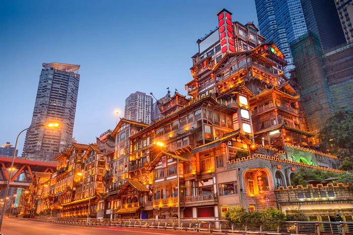Tour Trung Quốc: Đà Nẵng - Hà Nội - Trùng Khánh - Vũ Long 5 Ngày, Bay West Air + KS 4*