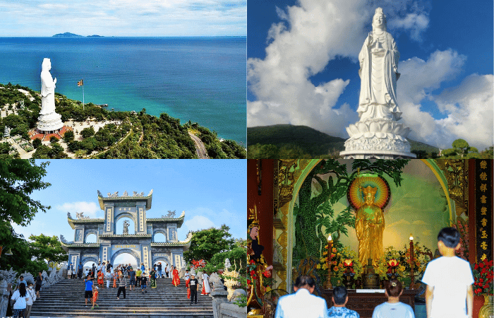 tour đà nẵng hội an huế 4 ngày 3 đêm thăm Tượng Phật Bà chùa Linh Ứng