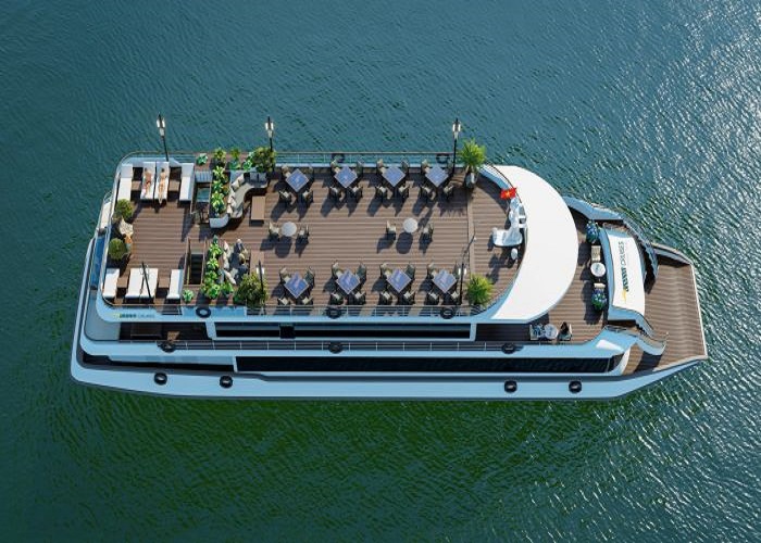 Tour du thuyền 5* V-Dream 1N thăm Vịnh Hạ Long
