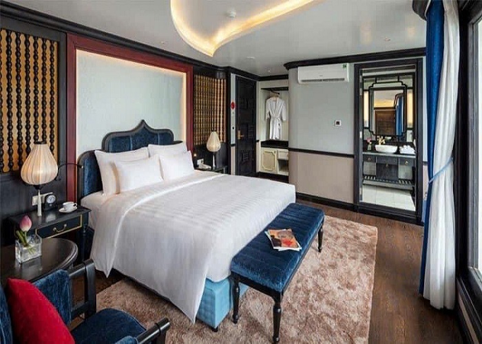 Tour du thuyền 5* Verdure Lotus Luxury 2N1Đ ngủ đêm trên Vịnh Hạ Long