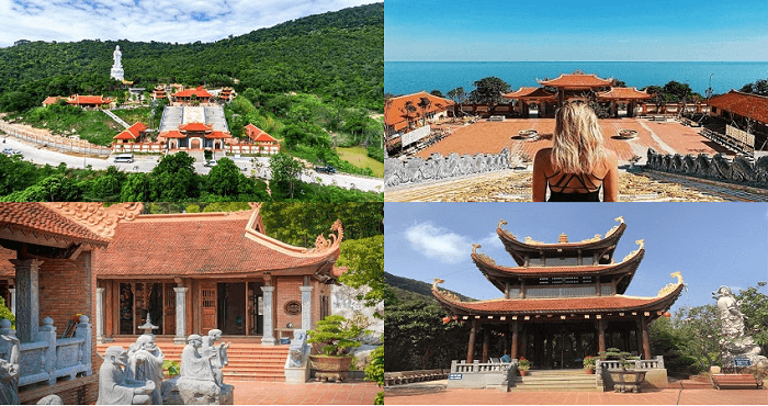 Viếng thăm chùa Hộ Quốc trong tour Đà Nẵng - Phú Quốc 3 ngày 2 đêm