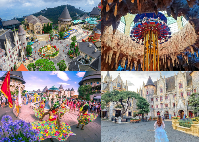 Hàng trăm trò chơi thú vị tour đà nẵng hội an