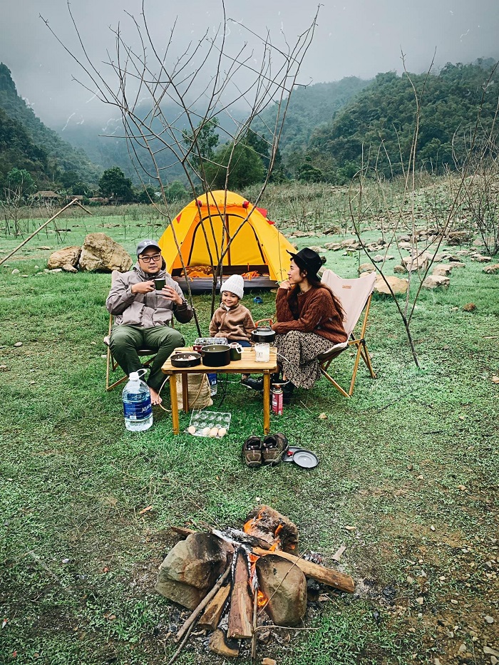 Thư thả, cắm trại ở vườn quốc gia Ba Vì 