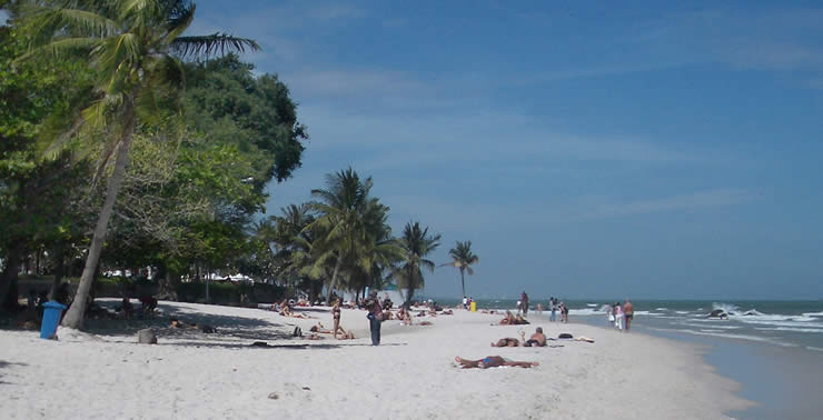 Bien Hua Hin Thai Lan