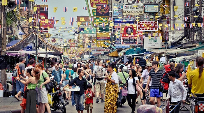 Trong 20 năm qua, Khao San đã phát triển thành một địa điểm du lịch nổi tiếng thế giới