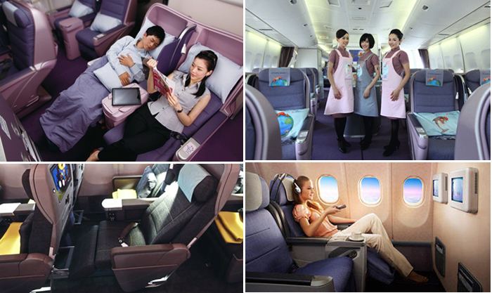 Hạng ghế ngồi China Airlines